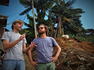 Ed Veldhuisen en Jasper Wegman in gesprek